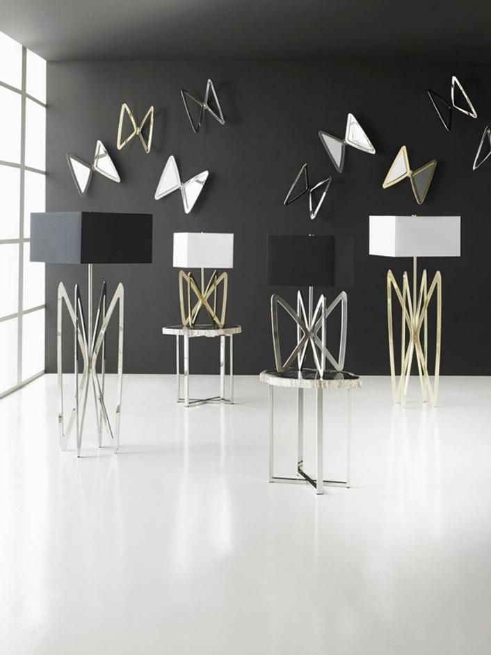 Butterfly Wall Art, Stainless Steel by PHILLIPS COLLECTION