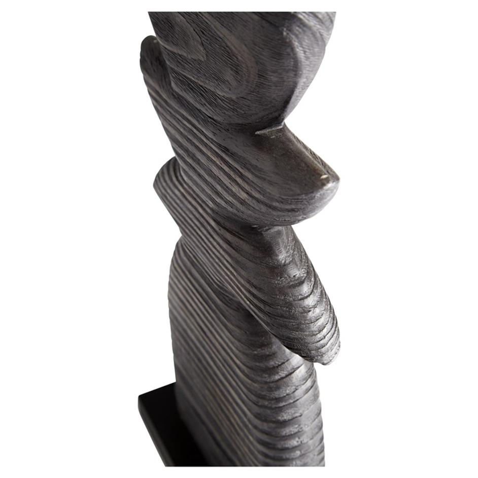 Dark Crescent Sculpture | Black by Cyan Design