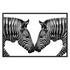Zebras Photography 48x72 by Classic Home