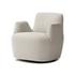 Reed Swivel Chair In Crete Pebble by Four Hands