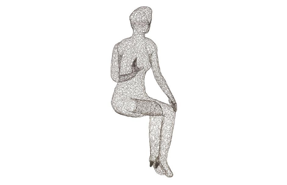 Crazy Wire Lounging Female - B by PHILLIPS COLLECTION