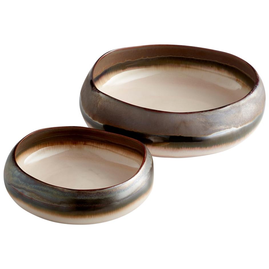 Allurement Bowl in Desert Sand by Cyan Design