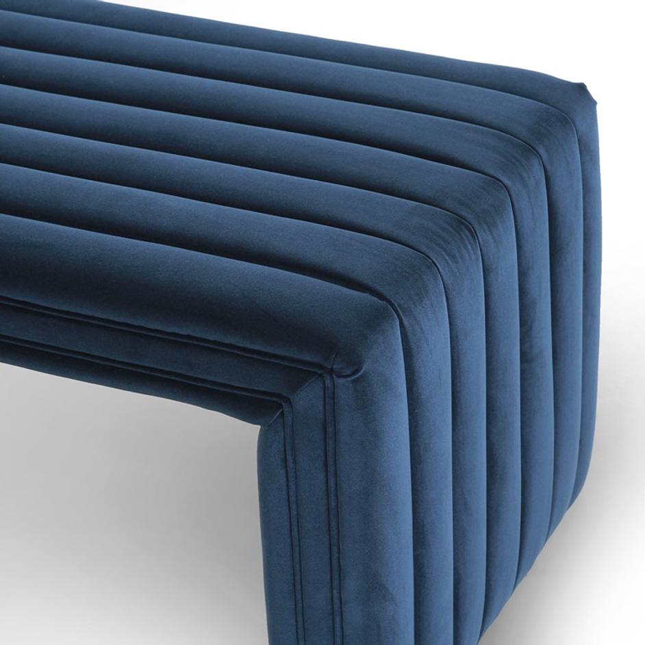 Augustine Bench - Sapphire Navy by Four Hands