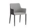 Renee Dining Armchair - Armour Grey / Dark Slate by Sunpan