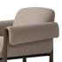 Olia Chair In Alcala Taupe And Warm Nettlewood by Four Hands