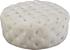 Percy Ottoman/Bench In Cream Velvet by Meridian Furniture