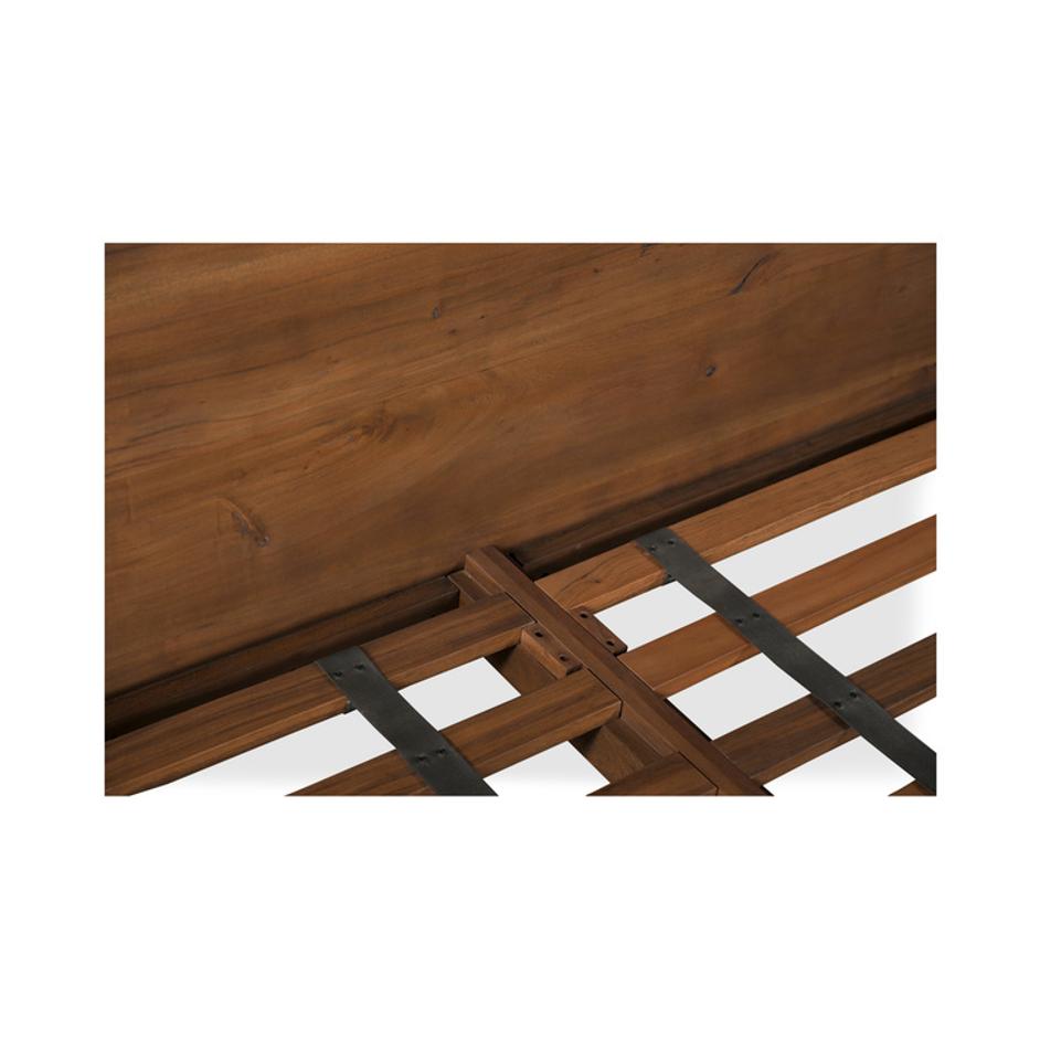 Watson King Bed Brown by Moes Home