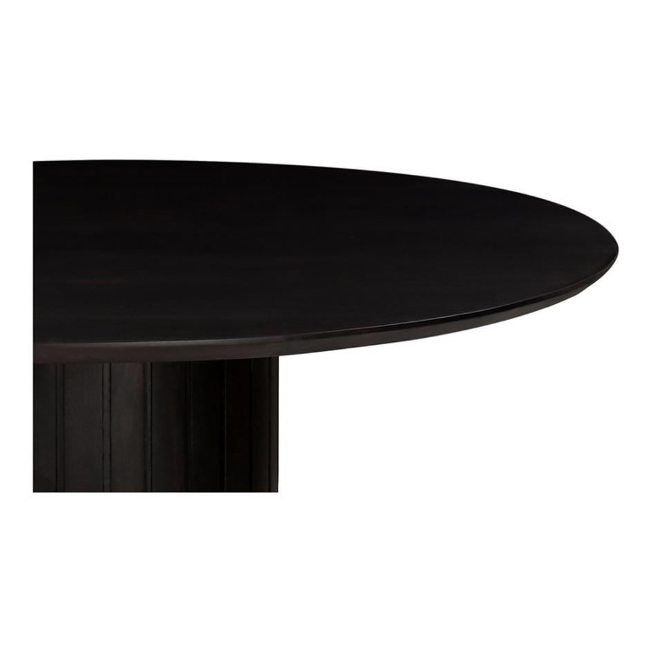 Povera Round Dining Table Black by Moes Home