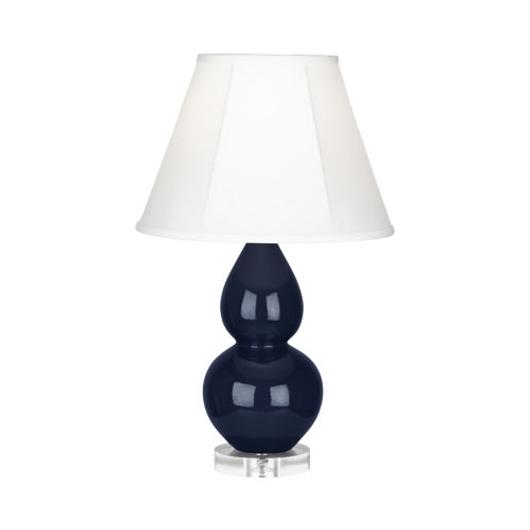 Midnight Small Double Gourd Accent Lamp by Robert Abbey