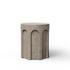 Dark Grey Atlas Stool by Urbia Imports