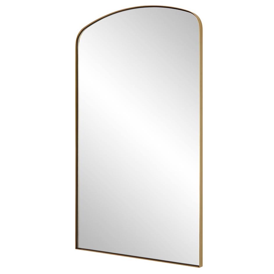 Tordera Brass Arch Mirror by Uttermost