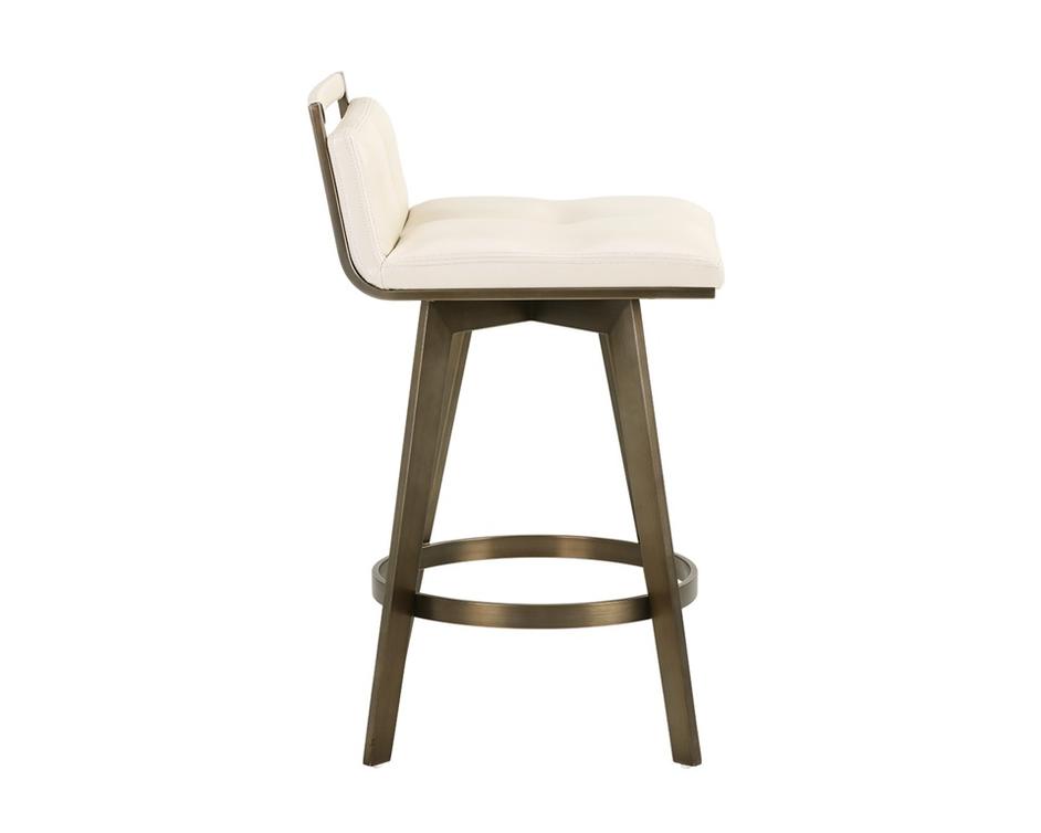 Arizona Swivel Counter Stool - Castillo Cream by Sunpan