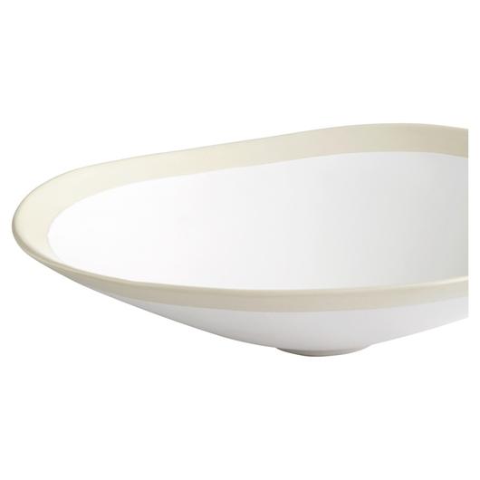 Laura Bowl | White - Small by Cyan Design