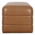 Verity Bench Tan Leather by Moes Home
