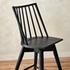 Lewis Swivel Counter Stool in Black Oak by FOUR HANDS