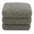 Lowtide Stool Stone Tweed by Moes Home