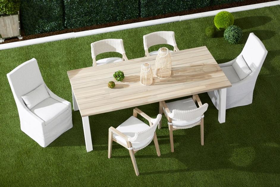 Adele Outdoor Slipcover Dining Chair by Essentials For Living