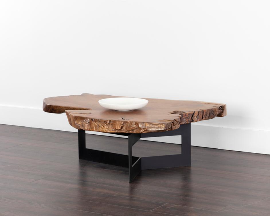 WYATT COFFEE TABLE - NATURAL by Sunpan
