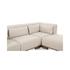 June Lounge Modular Sectional Oatmeal by Moes Home