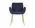 Lucano Dining Armchair - Belfast Navy by Sunpan