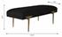 Brno Black Velvet Bench by tov furniture