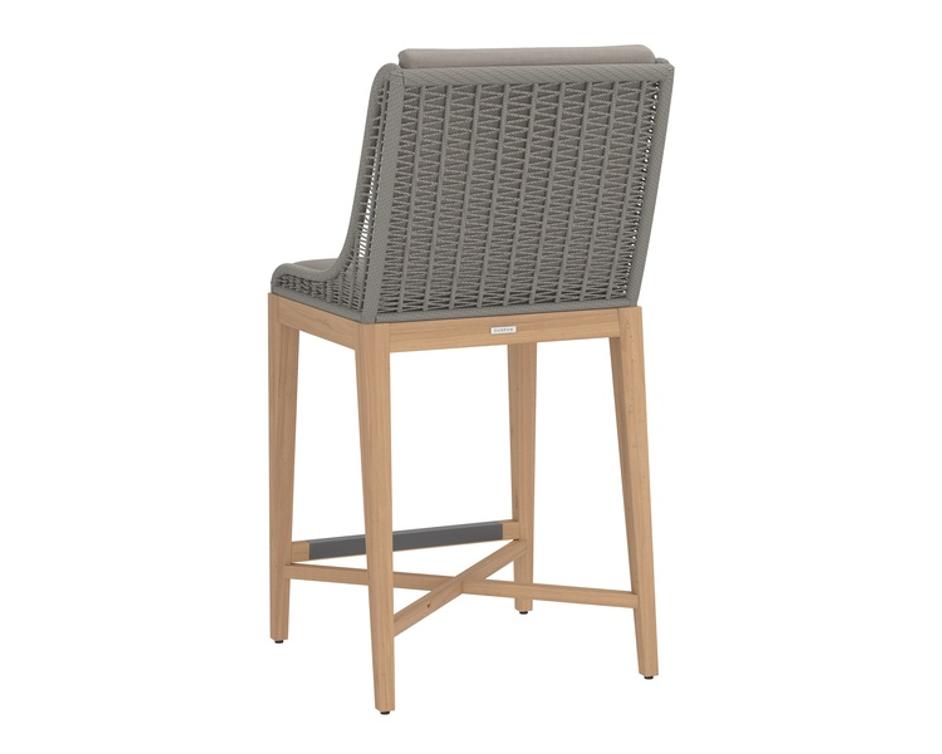 SORRENTO BARSTOOL - PALAZZO TAUPE by Sunpan