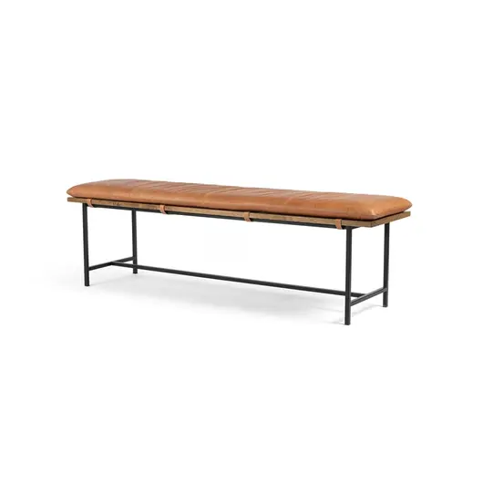 Gabine Accent Bench-Brandy by FOUR HANDS