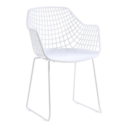 HONOLULU CHAIR WHITE by Moes Home