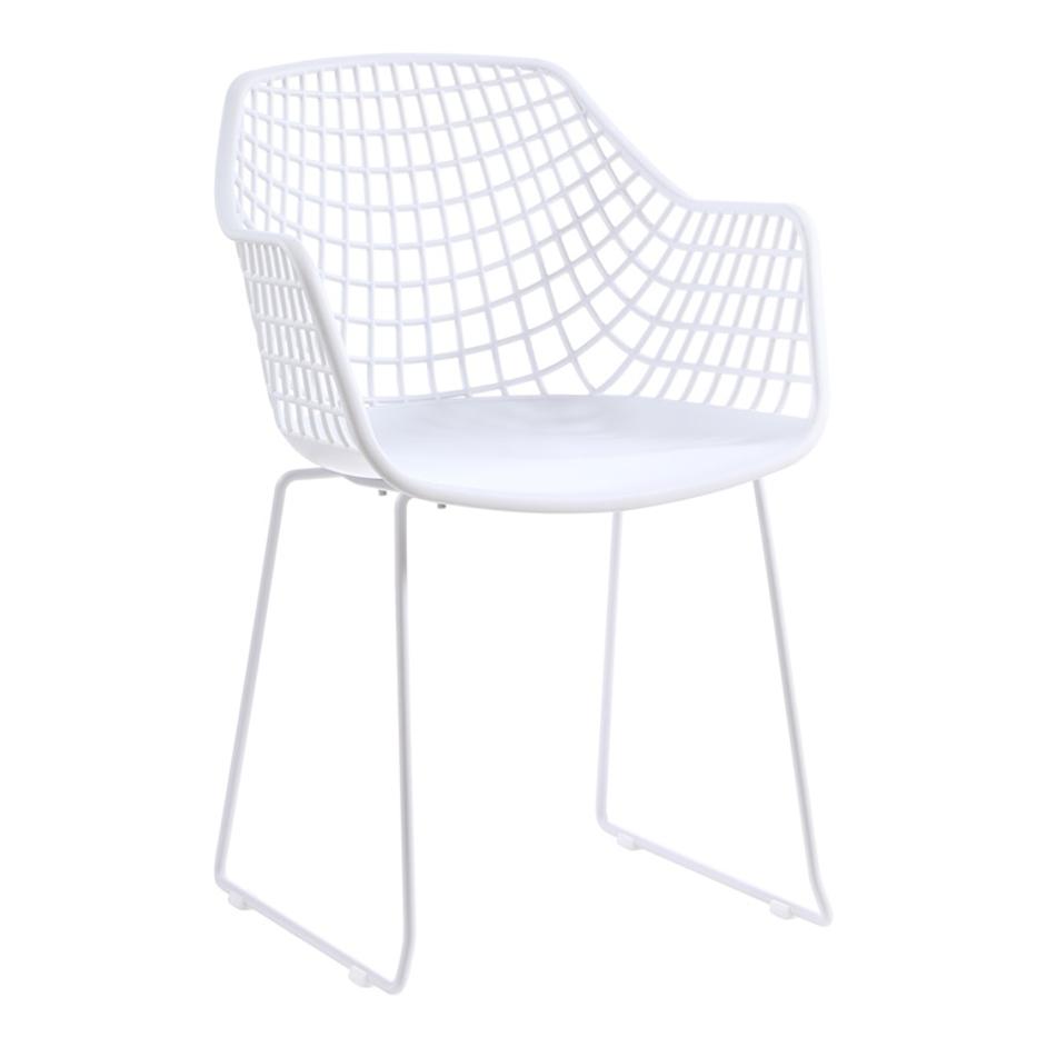 HONOLULU CHAIR WHITE by Moes Home
