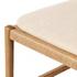Dara Bar Stool In Broadway Dune And Natural Paper Cord And Toasted Ash by Four Hands
