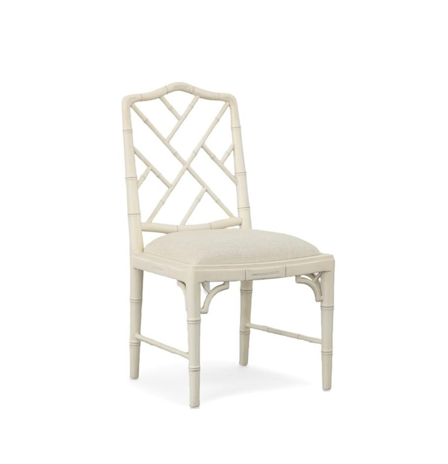 White Sawyer Side Chair by Furniture Classics
