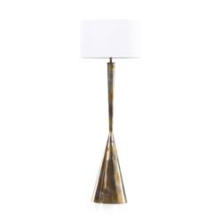 Clement Floor Lamp - Burnt Brass by Four Hands