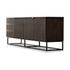 Kelby Closed Media Console In Brown by FOUR HANDS