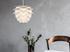 Aluvia Mini Plug-In Pendant in Pearl with White Cord by UMAGE