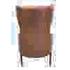 AMOS LEATHER ACCENT CHAIR by Moes Home
