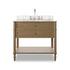 Toulouse Single Vanity - Washed Blonde Oak Veneer by Four Hands