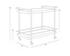 CONTARDI BAR CART by Sunpan