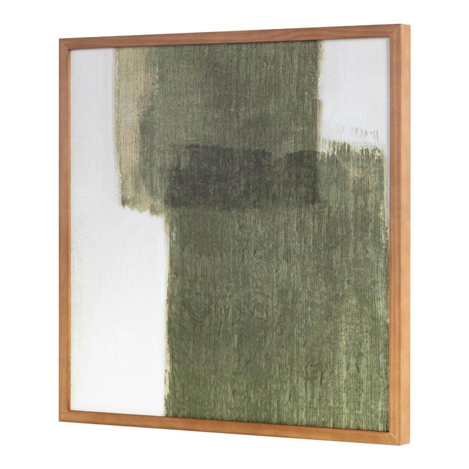 BRUSH FRAMED PAINTING by Moes Home