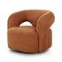 Mazie Swivel Chair - Nubuck Cognac by Four Hands