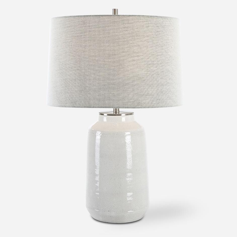 Odawa White Farmhouse Table Lamp by Uttermost