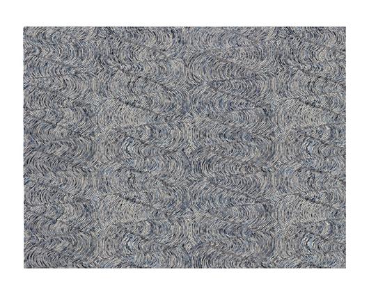 Corfu Hand-tufted Rug - Blue / Charcoal - 9' X 12' by Sunpan