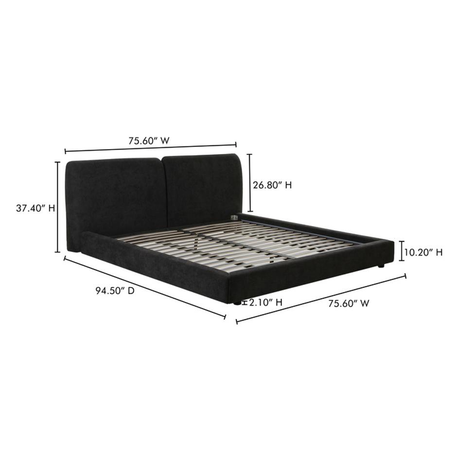 Zeppelin Queen Bed by Moes Home