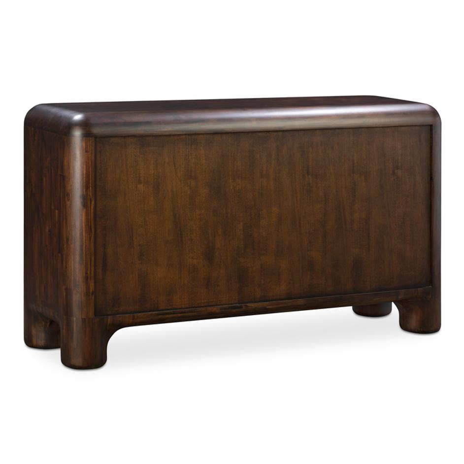 Rowan 6 Drawer Dresser Dark Brown by Moes Home