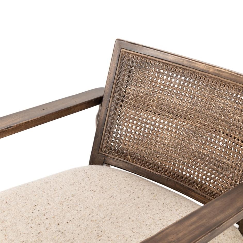 Xavier Chair In Hasselt Taupe by FOUR HANDS