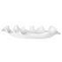 Ruffled Feathers Modern White Bowl by Uttermost