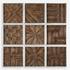 Bryndle Squares Wood Wall Decor S/9 by Uttermost