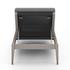 Sherwood Outdoor Chaise Lounge In Grey/Charcoal by FOUR HANDS