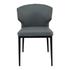 DELANEY SIDE CHAIR GREY by Moes Home