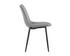 Drew Dining Chair - Black - Light Grey by Sunpan