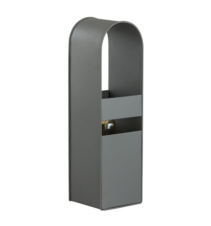 Arther Grey Tall Table Lamp by tov furniture